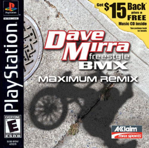 Dave Mirra Freestyle BMX - Maximum Remix (USA) Cover